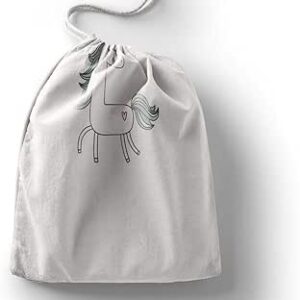 بوناميزون شنطة منتجات قطنية مطبوعة مع رباط، شنطة بقالة قابلة لاعادة الاستخدام، اكياس صديقة للبيئة وقابلة للتحلل البيولوجي، شنطة سفر، شنط تسوق، صديقة للبيئة، قابلة للطي، المقاس: 12×15 سم