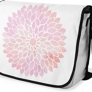 بوناميزون شنطة ماسنجر مدرسية مطبوعة رقميا مع حزام اسود للطلاب، شنطة كروس وشنطة ساعي، شنطة كتف للمدرسة، العودة الى المدرسة، المقاس: 29 × 36 سم