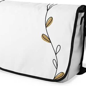 شنطة ماسنجر مدرسية مطبوعة رقمية بحزام اسود للبنات والاولاد من لو جاردين دو لين، شنطة ماسنجر للطلاب، شنط كتف مقاس 29 × 36 سم