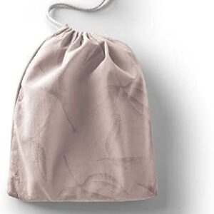 بوناميزون شنطة منتجات قطنية مطبوعة مع رباط، شنطة بقالة قابلة لاعادة الاستخدام، اكياس صديقة للبيئة وقابلة للتحلل البيولوجي، شنطة سفر، شنط تسوق، صديقة للبيئة، قابلة للطي، المقاس: 12×15 سم