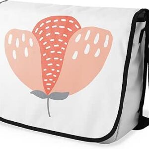 شنطة ماسنجر مدرسية مطبوعة رقمية بحزام اسود للبنات والاولاد من لو جاردين دو لين، شنطة ماسنجر للطلاب، شنط كتف مقاس 29 × 36 سم