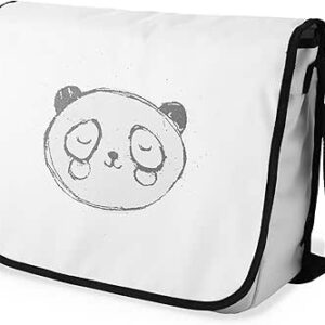 بوناميزون شنطة ماسنجر مدرسية مطبوعة رقميا مع حزام اسود للطلاب، شنطة كروس وشنطة ساعي، شنطة كتف للمدرسة، العودة الى المدرسة، المقاس: 29 × 36 سم