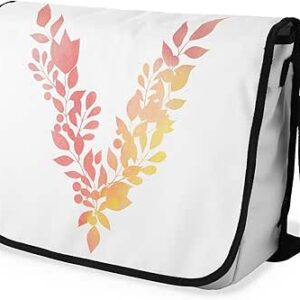 شنطة ماسنجر مدرسية مطبوعة رقمية بحزام اسود للبنات والاولاد من لو جاردين دو لين، شنطة ماسنجر للطلاب، شنط كتف مقاس 29 × 36 سم