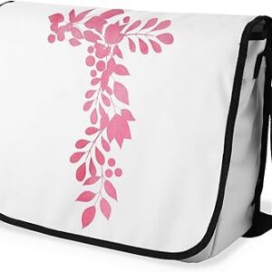 شنطة ماسنجر مدرسية مطبوعة رقمية بحزام اسود للبنات والاولاد من لو جاردين دو لين، شنطة ماسنجر للطلاب، شنط كتف مقاس 29 × 36 سم