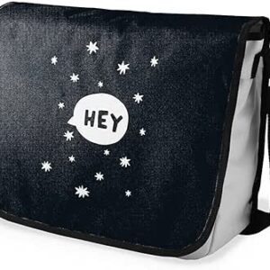 بوناميزون شنطة ماسنجر مدرسية مطبوعة رقميا للطلاب، شنطة كروس بودي وشنطة ساعي، شنطة كتف للمدرسة، العودة الى المدرسة، المقاس: 29 × 36 سم