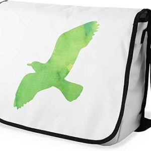 شنطة ماسنجر مدرسية مطبوعة رقمية بحزام اسود للبنات والاولاد من لو جاردين دو لين، شنطة ماسنجر للطلاب، شنط كتف مقاس 29 × 36 سم