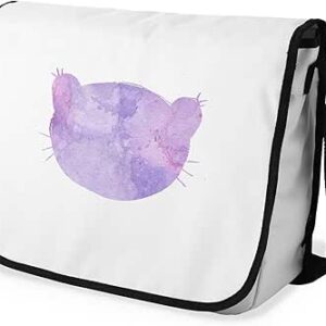 بوناميزون شنطة ماسنجر مدرسية مطبوعة رقميا مع حزام اسود للطلاب، شنطة كروس وشنطة ساعي، شنطة كتف للمدرسة، العودة الى المدرسة، المقاس: 29 × 36 سم