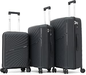 سونادا شنط سفر ناعمة بعجلات دوارة مزدوجة 66/9779326/3TR اسود