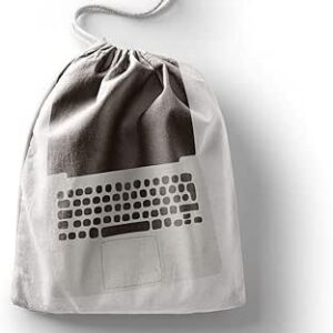 بوناميزون شنطة منتجات قطنية مطبوعة مع رباط، شنطة بقالة قابلة لاعادة الاستخدام، اكياس صديقة للبيئة وقابلة للتحلل البيولوجي، شنطة سفر، شنط تسوق، صديقة للبيئة، قابلة للطي، المقاس: 12×15 سم، لوحة قماشية