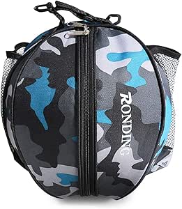 حقيبة كتف دائرية بتصميم كرة السلة وكرة القدم وكرة القدم والكرة الطائرة من ديوك، حقيبة سفر للرجال والنساء