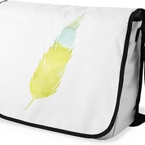 شنطة ماسنجر مدرسية مطبوعة رقمية بحزام اسود للبنات والاولاد من لو جاردين دو لين، شنطة ماسنجر للطلاب، شنط كتف مقاس 29 × 36 سم