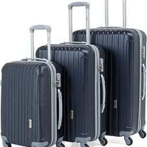 شنطة جانبية صلبة من سيناتور بعجلات خفيفة الوزن للغاية من مادة ABS مع عجلات دوارة 4 - KH132