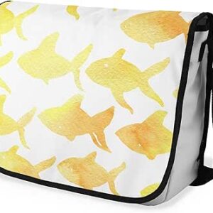 شنطة ماسنجر مدرسية مطبوعة رقمية بحزام اسود للبنات والاولاد من لو جاردين دو لين، شنطة ماسنجر للطلاب، شنط كتف مقاس 29 × 36 سم