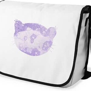 شنطة ماسنجر مدرسية مطبوعة رقمية بحزام اسود للبنات والاولاد من لو جاردين دو لين، شنطة ماسنجر للطلاب، شنط كتف مقاس 29 × 36 سم