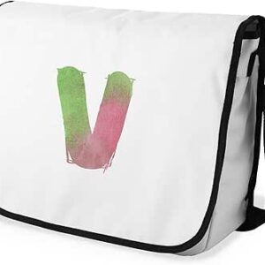 بوناميزون شنطة ماسنجر مدرسية مطبوعة رقميا مع حزام اسود للطلاب، شنطة كروس وشنطة ساعي، شنطة كتف للمدرسة، العودة الى المدرسة، المقاس: 29 × 36 سم