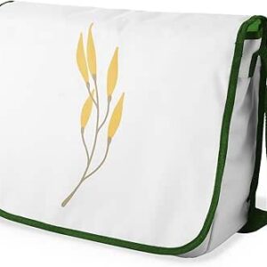 شنطة ماسنجر مدرسية بطبعة رقمية مع حزام كاكي للبنات والأولاد، شنطة ماسنجر للطلاب والعودة إلى المدرسة، شنط ماسنجر للطلاب، شنط كتف، 29 × 36 سم