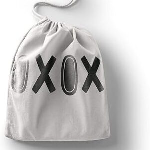 بوناميزون شنطة منتجات قطنية مطبوعة مع رباط، شنطة بقالة قابلة لاعادة الاستخدام، اكياس صديقة للبيئة وقابلة للتحلل البيولوجي، شنطة سفر، شنط تسوق، صديقة للبيئة، قابلة للطي، المقاس: 20×30 سم