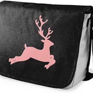 بوناميزون شنطة ماسنجر مدرسية مطبوعة رقميا للطلاب، شنطة كروس بودي وشنطة ساعي، شنطة كتف للمدرسة، العودة الى المدرسة، المقاس: 29 × 36 سم، ألوان متعددة