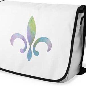 بوناميزون شنطة ماسنجر مدرسية مطبوعة رقميا مع حزام اسود للطلاب، شنطة كروس وشنطة ساعي، شنطة كتف للمدرسة، العودة الى المدرسة، المقاس: 29 × 36 سم