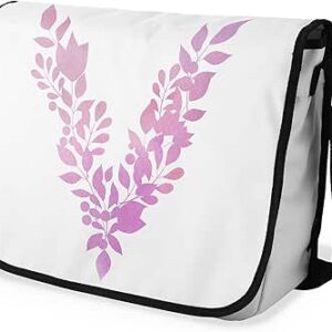 شنطة ماسنجر مدرسية مطبوعة رقمية بحزام اسود للبنات والاولاد من لو جاردين دو لين، شنطة ماسنجر للطلاب، شنط كتف مقاس 29 × 36 سم