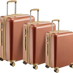 ايست فيتا مجموعة شنط سفر من 4 قطع مقاس 14/20/24/28 انش، مجموعة شنط سفر قابلة للتوسيع مع عجلات دوارة، مجموعات امتعة بهيكل صلب مع قفل تي اس ايه