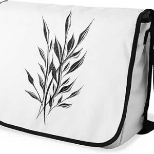 شنطة ماسنجر مدرسية مطبوعة رقمية بحزام اسود للبنات والاولاد من لو جاردين دو لين، شنطة ماسنجر للطلاب، شنط كتف مقاس 29 × 36 سم