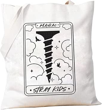 بي اكس تي اي دي واي شنطة يد كبيرة توت مستوحاة من فرقة كيه بوب لمحبي موسيقى الكيه بوب، شنطة كتف لمحبي فرقة الكيبوب، هدية لمحبي موسيقى الكيه بوب