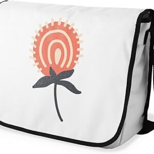 شنطة ماسنجر مدرسية مطبوعة رقمية بحزام اسود للبنات والاولاد من لو جاردين دو لين، شنطة ماسنجر للطلاب، شنط كتف مقاس 29 × 36 سم