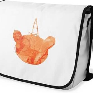 شنطة ماسنجر مدرسية مطبوعة رقمية بحزام اسود للبنات والاولاد من لو جاردين دو لين، شنطة ماسنجر للطلاب، شنط كتف مقاس 29 × 36 سم