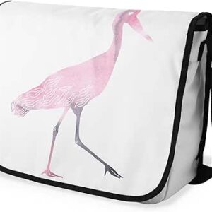 شنطة ماسنجر مدرسية مطبوعة رقمية بحزام اسود للبنات والاولاد من لو جاردين دو لين، شنطة ماسنجر للطلاب، شنط كتف مقاس 29 × 36 سم