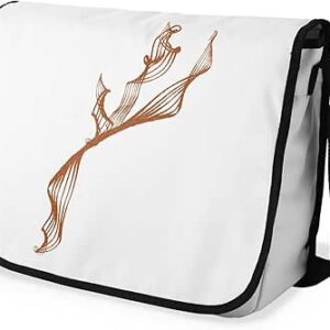 شنطة ماسنجر مدرسية مطبوعة رقمية بحزام اسود للبنات والاولاد من لو جاردين دو لين، شنطة ماسنجر للطلاب، شنط كتف مقاس 29 × 36 سم