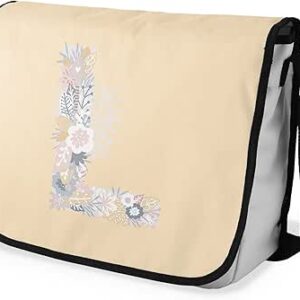 شنطة ماسنجر مدرسية مطبوعة رقمية بحزام اسود للبنات والاولاد من لو جاردين دو لين، شنطة ماسنجر للطلاب، شنط كتف مقاس 29 × 36 سم