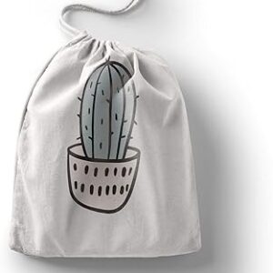 بوناميزون شنطة منتجات قطنية مطبوعة مع رباط، شنطة بقالة قابلة لاعادة الاستخدام، اكياس صديقة للبيئة وقابلة للتحلل البيولوجي، شنطة سفر، شنط تسوق، صديقة للبيئة، قابلة للطي، المقاس: 12×15 سم