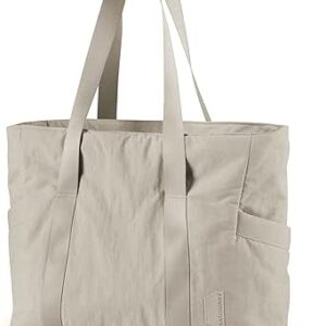 باج سمارت شنطة يد كبيرة توت للنساء بمقبض علوي مع مشبك لبساط اليوجا لصالة الالعاب الرياضية والعمل والمدرسة