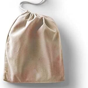 بوناميزون شنطة منتجات قطنية مطبوعة مع رباط، شنطة بقالة قابلة لاعادة الاستخدام، اكياس صديقة للبيئة وقابلة للتحلل البيولوجي، شنطة سفر، شنط تسوق، صديقة للبيئة، قابلة للطي، المقاس: 12×15 سم