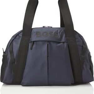 شنطة دفل صغيرة بشعار متباين من ستورمي، ازرق توتي، بولي كربونات، من بوس، البوليستر