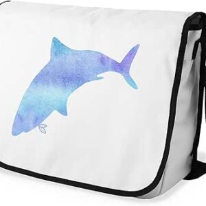 شنطة ماسنجر مدرسية مطبوعة رقمية بحزام اسود للبنات والاولاد من لو جاردين دو لين، شنطة ماسنجر للطلاب، شنط كتف مقاس 29 × 36 سم