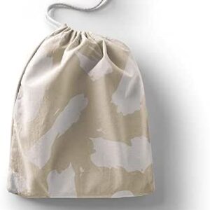 بوناميزون شنطة منتجات قطنية مطبوعة مع رباط، شنطة بقالة قابلة لاعادة الاستخدام، اكياس صديقة للبيئة وقابلة للتحلل البيولوجي، شنطة سفر، شنط تسوق، صديقة للبيئة، قابلة للطي، المقاس: 12×15 سم، قماش