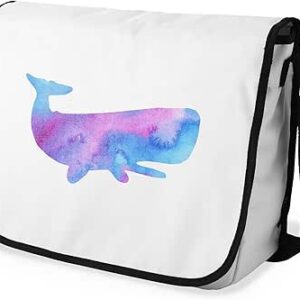 بوناميزون شنطة ماسنجر مدرسية مطبوعة رقميا مع حزام اسود للطلاب، شنطة كروس وشنطة ساعي، شنطة كتف للمدرسة، العودة الى المدرسة، المقاس: 29 × 36 سم