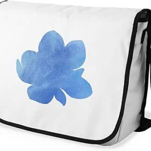 بوناميزون شنطة ماسنجر مدرسية مطبوعة رقميا مع حزام اسود للطلاب، شنطة كروس وشنطة ساعي، شنطة كتف للمدرسة، العودة الى المدرسة، المقاس: 29 × 36 سم