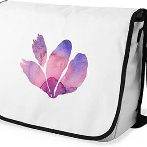 شنطة ماسنجر مدرسية مطبوعة رقمية بحزام اسود للبنات والاولاد من لو جاردين دو لين، شنطة ماسنجر للطلاب، شنط كتف مقاس 29 × 36 سم