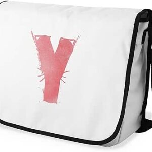 بوناميزون شنطة ماسنجر مدرسية مطبوعة رقميا مع حزام اسود للطلاب، شنطة كروس وشنطة ساعي، شنطة كتف للمدرسة، العودة الى المدرسة، المقاس: 29 × 36 سم