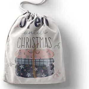 بوناميزون شنطة منتجات قطنية مطبوعة مع رباط، شنطة بقالة قابلة لاعادة الاستخدام، اكياس صديقة للبيئة وقابلة للتحلل البيولوجي، شنطة سفر، شنط تسوق، صديقة للبيئة، قابلة للطي، المقاس: 12×15 سم، قماش