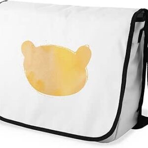 بوناميزون شنطة ماسنجر مدرسية مطبوعة رقميا مع حزام اسود للطلاب، شنطة كروس وشنطة ساعي، شنطة كتف للمدرسة، العودة الى المدرسة، المقاس: 29 × 36 سم