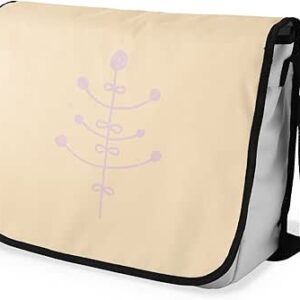 شنطة ماسنجر مدرسية مطبوعة رقمية بحزام اسود للبنات والاولاد من لو جاردين دو لين، شنطة ماسنجر للطلاب، شنط كتف مقاس 29 × 36 سم