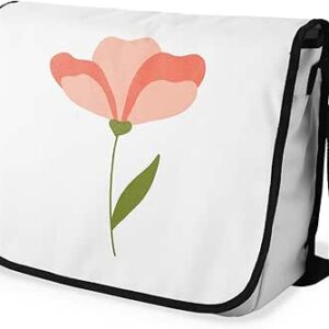 شنطة ماسنجر مدرسية مطبوعة رقمية بحزام اسود للبنات والاولاد من لو جاردين دو لين، شنطة ماسنجر للطلاب، شنط كتف مقاس 29 × 36 سم