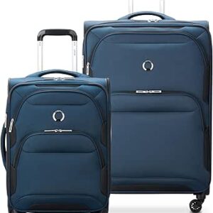 ديلسي باريس شنطة سفر سكاي ماكس 2.0 سوفت سايد قابلة للتوسيع مع عجلات دوارة