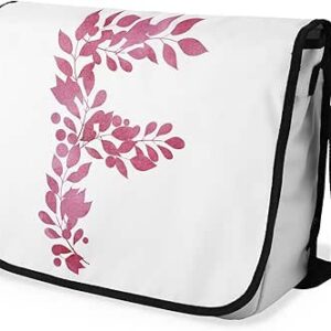 بوناميزون شنطة ماسنجر مدرسية مطبوعة رقميا مع حزام اسود للطلاب، شنطة كروس وشنطة ساعي، شنطة كتف للمدرسة، العودة الى المدرسة، المقاس: 29 × 36 سم