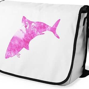 بوناميزون شنطة ماسنجر مدرسية مطبوعة رقميا مع حزام اسود للطلاب، شنطة كروس وشنطة ساعي، شنطة كتف للمدرسة، العودة الى المدرسة، المقاس: 29 × 36 سم