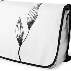 شنطة ماسنجر مدرسية مطبوعة رقمية بحزام اسود للبنات والاولاد من لو جاردين دو لين، شنطة ماسنجر للطلاب، شنط كتف مقاس 29 × 36 سم